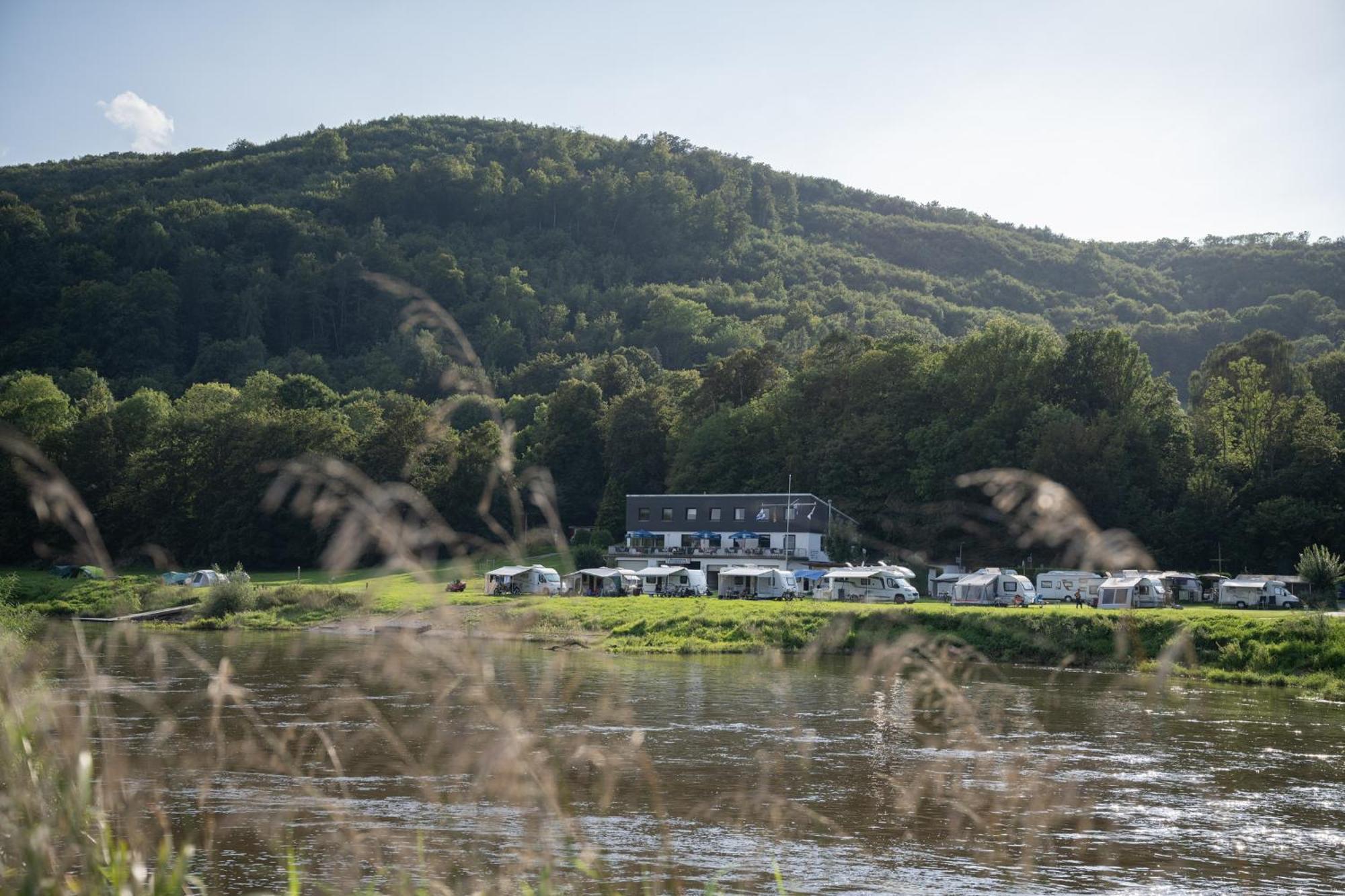 Camping Am Bootshaus Beverungen Eksteriør bilde